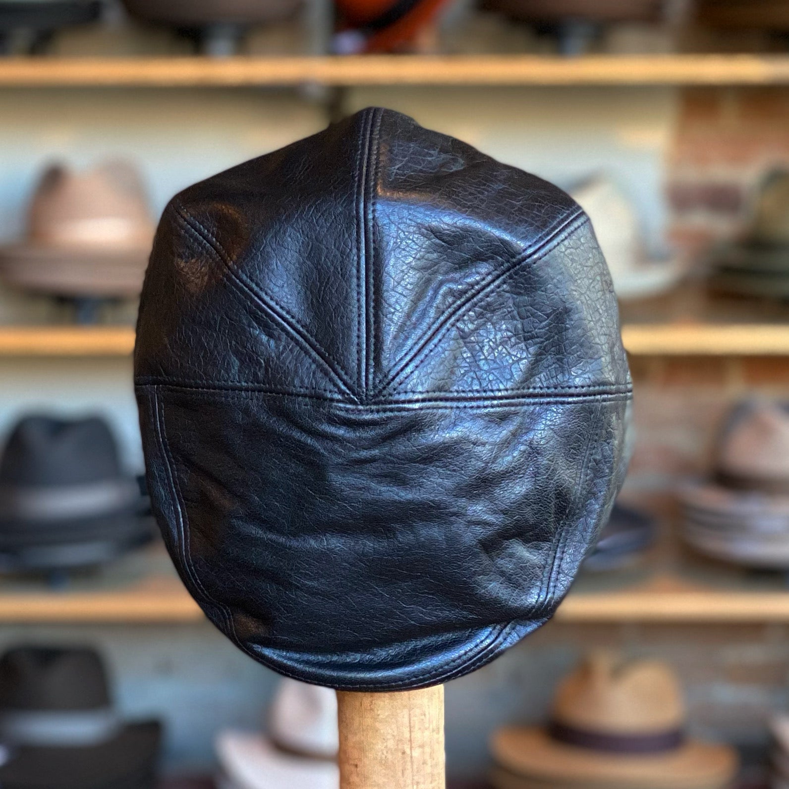 Ivy leather cap outlet
