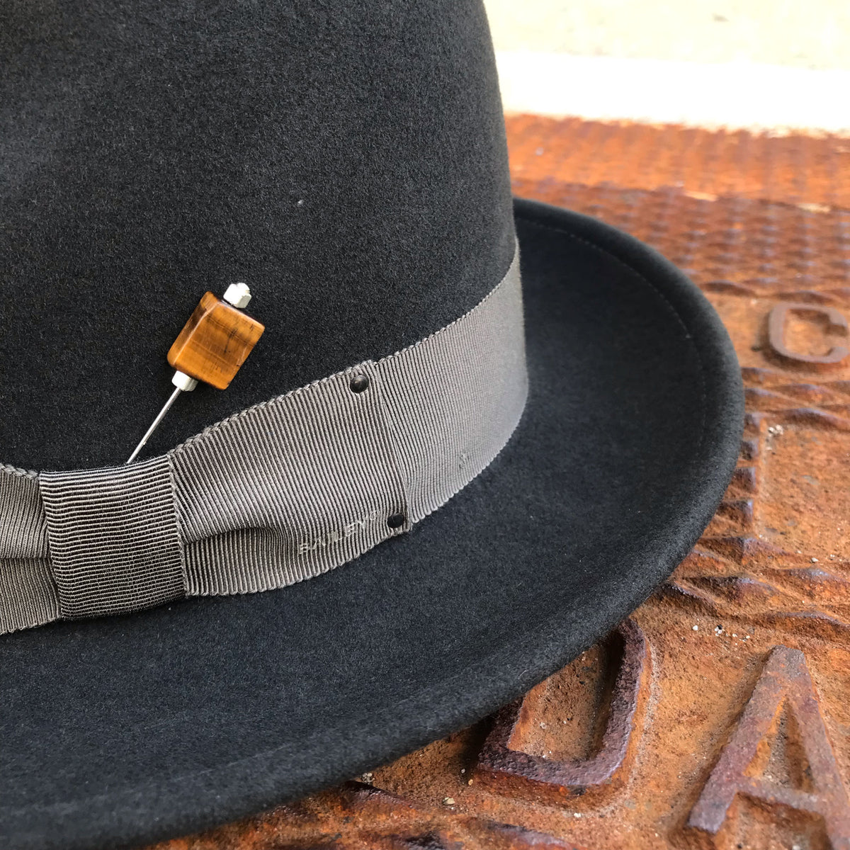 Tiger's Eye Hat Pin