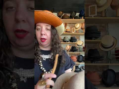 Beech Wood Hat Brush
